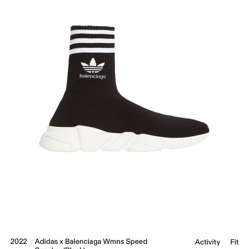 X adidas balenciaga speed sneakers women’s 38 bnib authentic